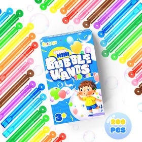 Baegzgx mini bubble wand yellow, sunny color splash for crowd games