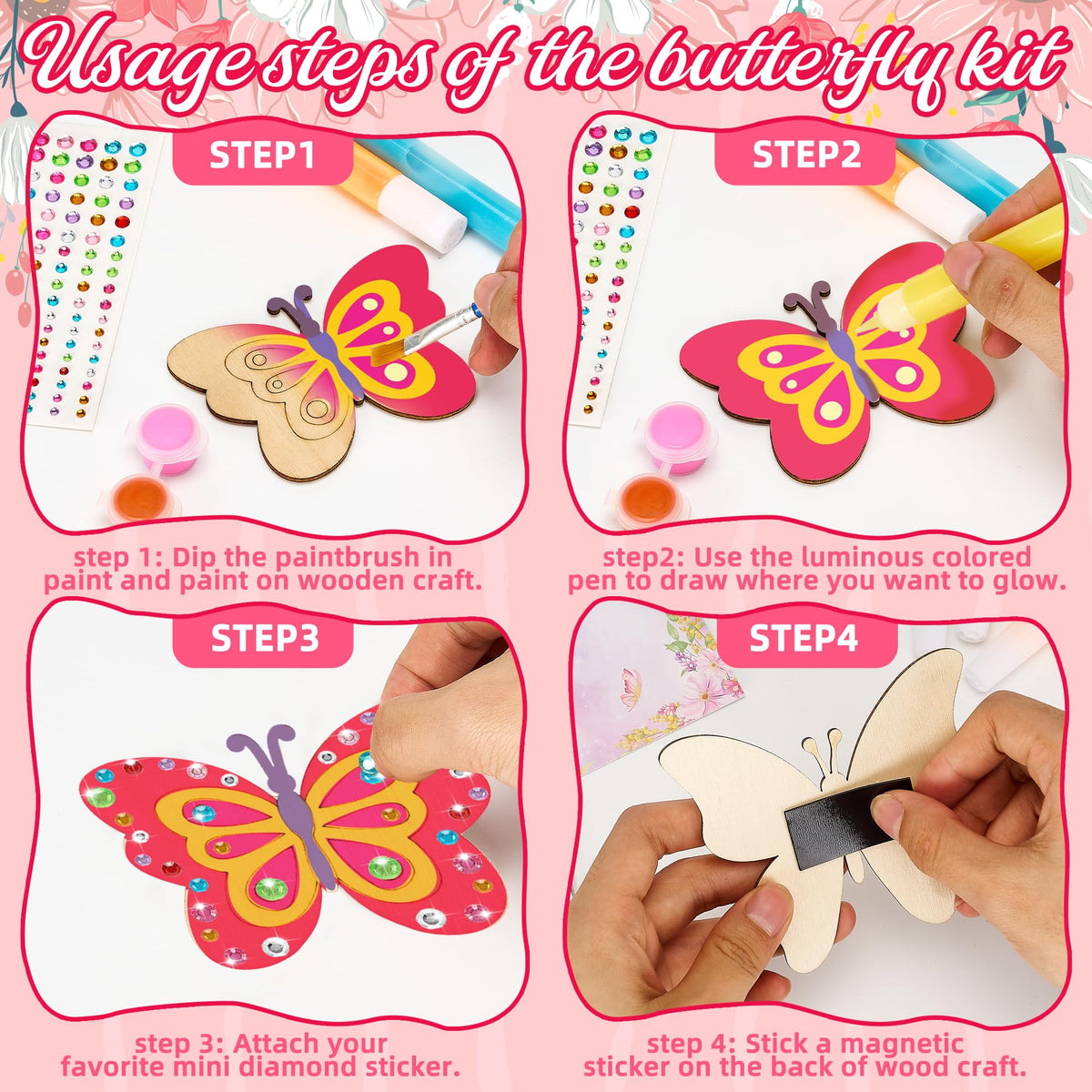 Bafeil magnet stickers for fridge display of art.