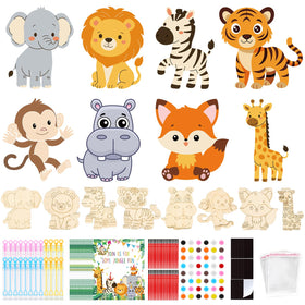 Bafeil Safari painting brushes set for smooth, kid-safe strokes.
