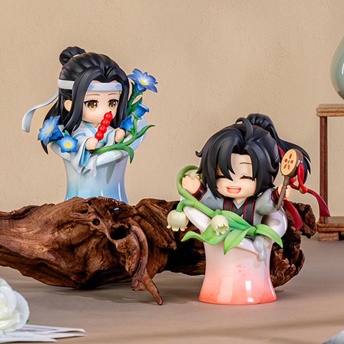 Bahomu blind box close-up detail shows fine sculpting