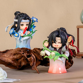 Bahomu blind box close-up detail shows fine sculpting