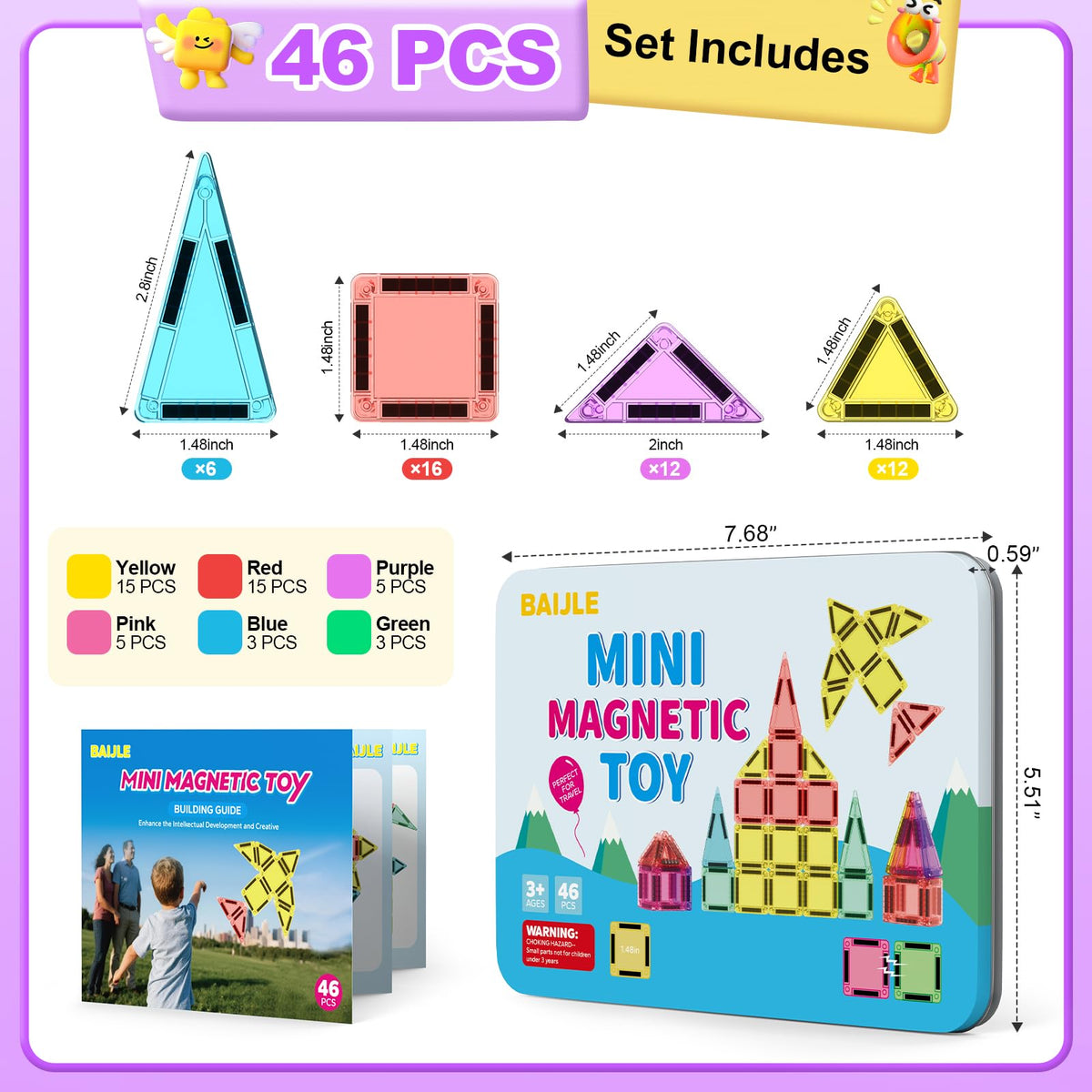 BAIJLE gift-ready packaging makes this set a thoughtful present for curious minds