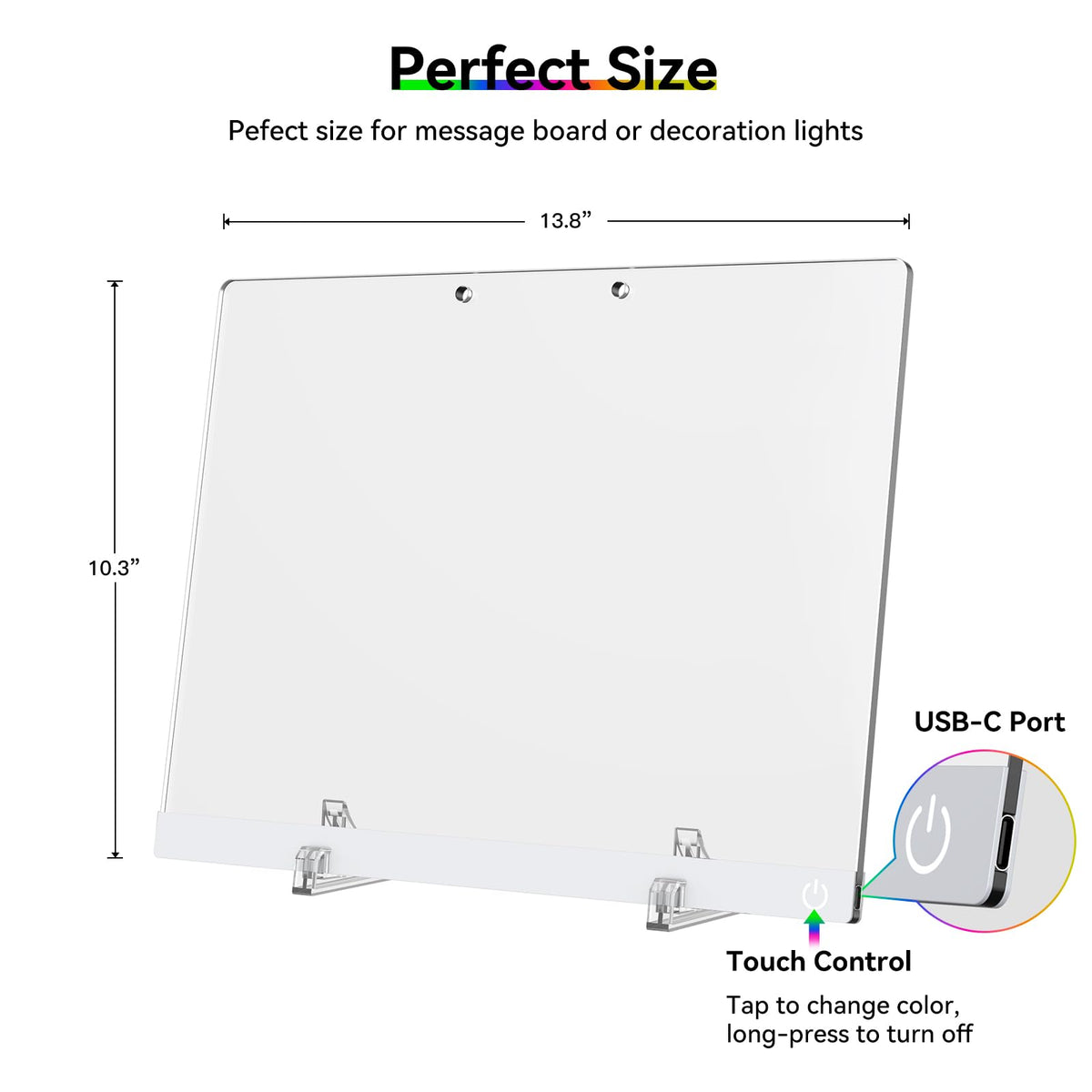 Bailkind LED Drawing Board Spray Bottle: quick cleaning to keep colors bright