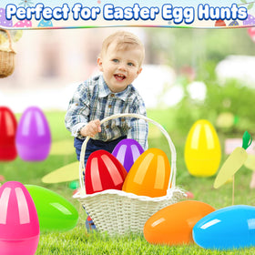 BainGesk color-set Easter eggs suitable for classroom activities.