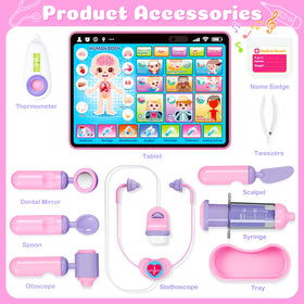BainGesk Doctor Kit stethoscope enables realistic role play and sensory exploration