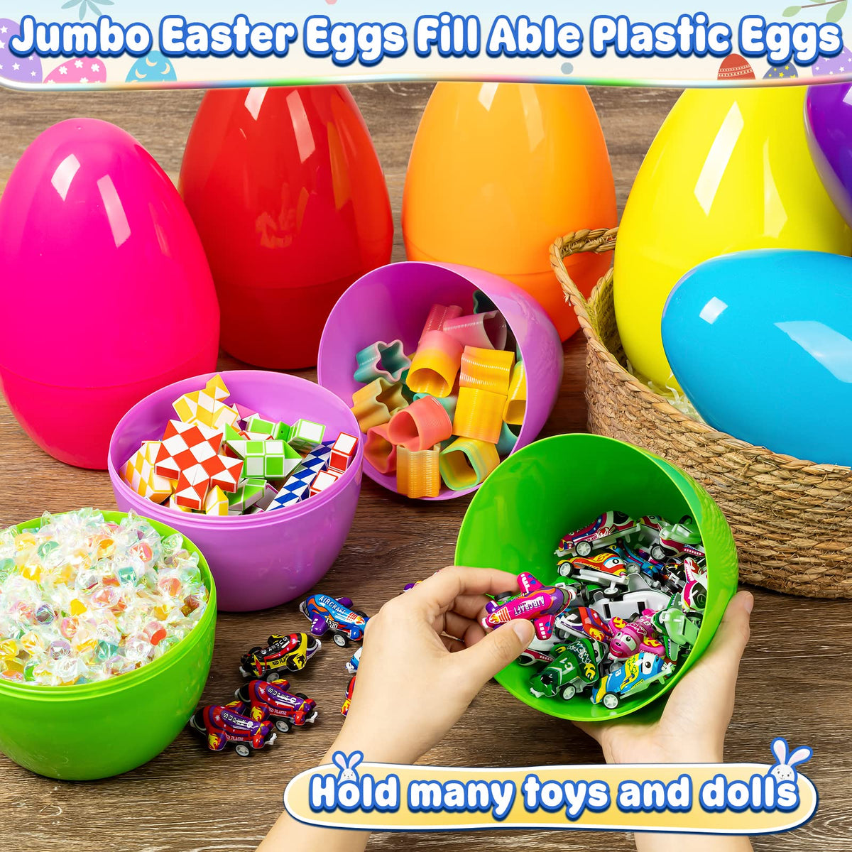 BainGesk Easter party favor eggs add fun to celebrations.