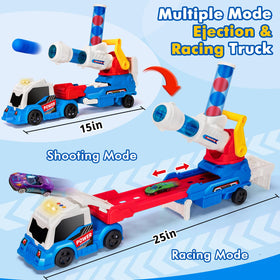 BainGesk four metal cars ready for fast launch races.