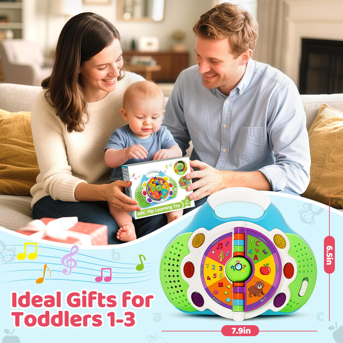 BainGesk ideal gift image presents a versatile toddler learning toy