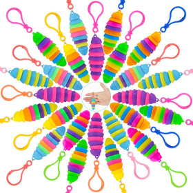 Bairimeng sensory slug toy in bright colors for engaging tactile play.