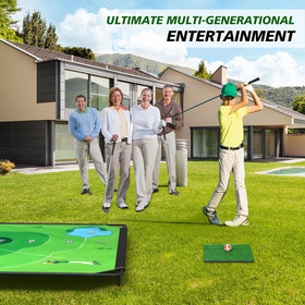 BaiYuan putting mat provides an easy indoor outdoor putting surface for short game work