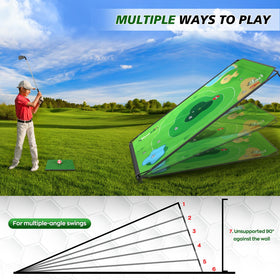 BaiYuan two putters in use highlighting versatile play for beginners to pros