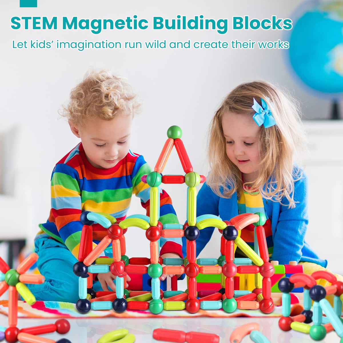 BAKAM large-size magnetic blocks for easy 2D designs