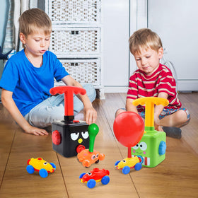 BAKAM Frog powered car kit ready for balloon thrust experiments