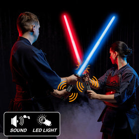 Bakatatoyz green light-up sword with extendable blade for immersive battles