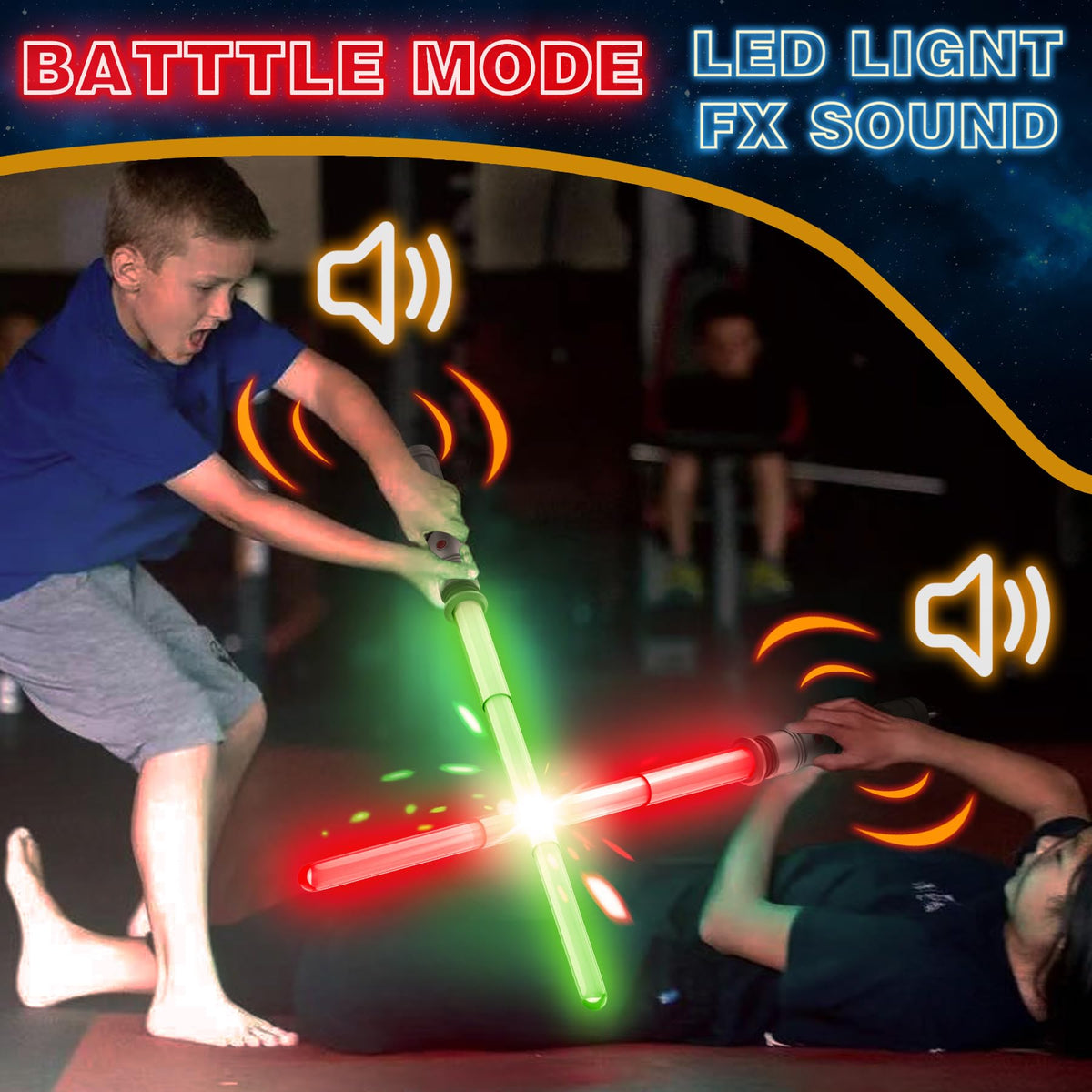 Bakatatoyz purple LED sword ideal for cosplay battles
