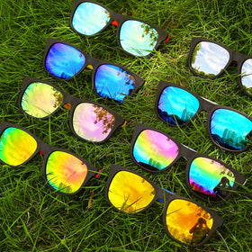 Bakatatoyz UV400 polarized sunglasses offer strong sun defense for outdoor fun.