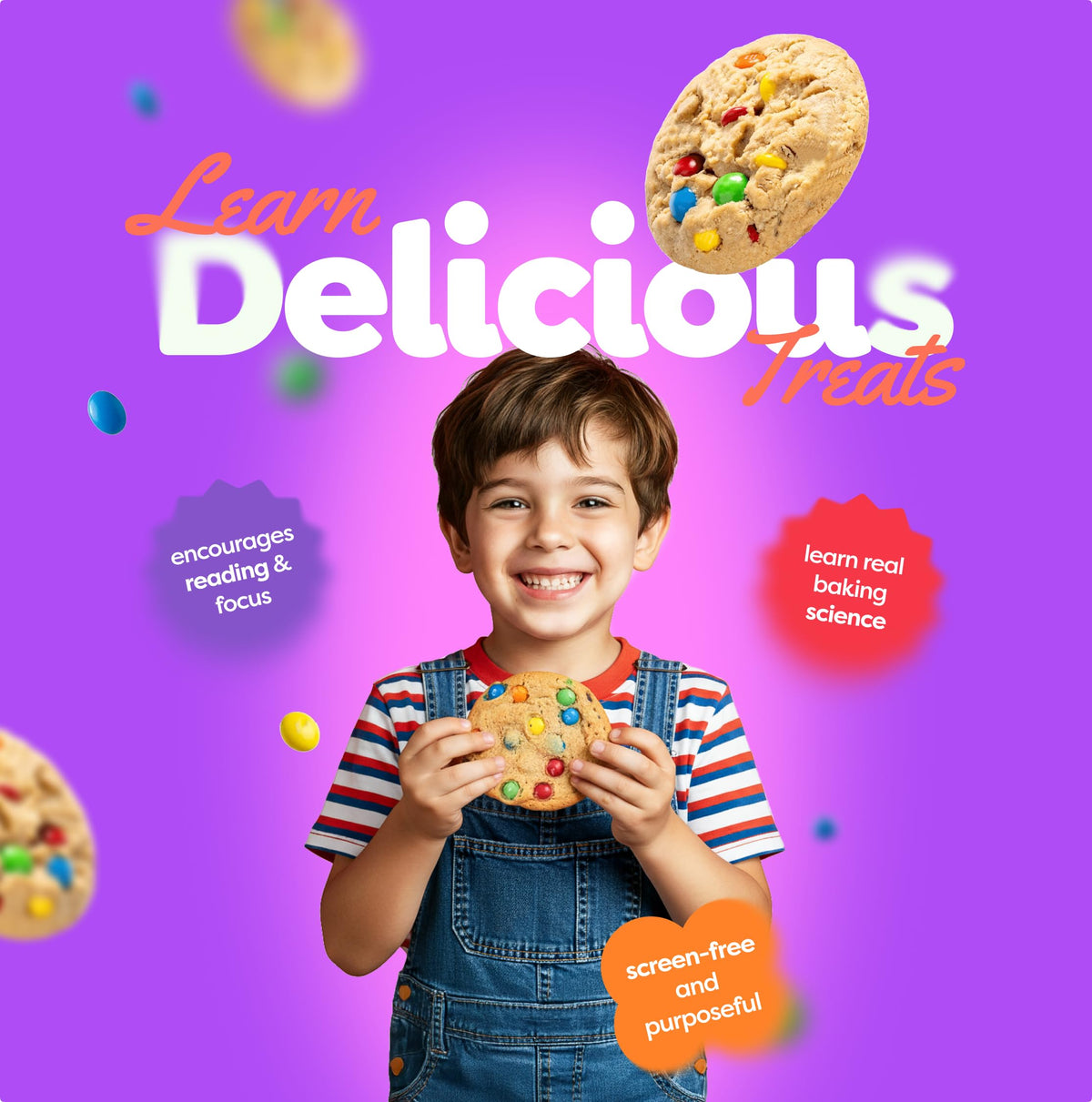 Baketivity Kids Baking Kit bake-along video offers guided kitchen activity