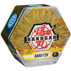 Bakugan Baku-Tin holds up to six Bakugan for quick brawl setups.