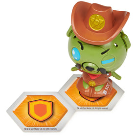 Bakugan Best of Cubbo Pack four Character Cards boost battle planning.