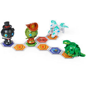 Bakugan Best of Cubbo Pack Trox transforms from ball to fierce creature.