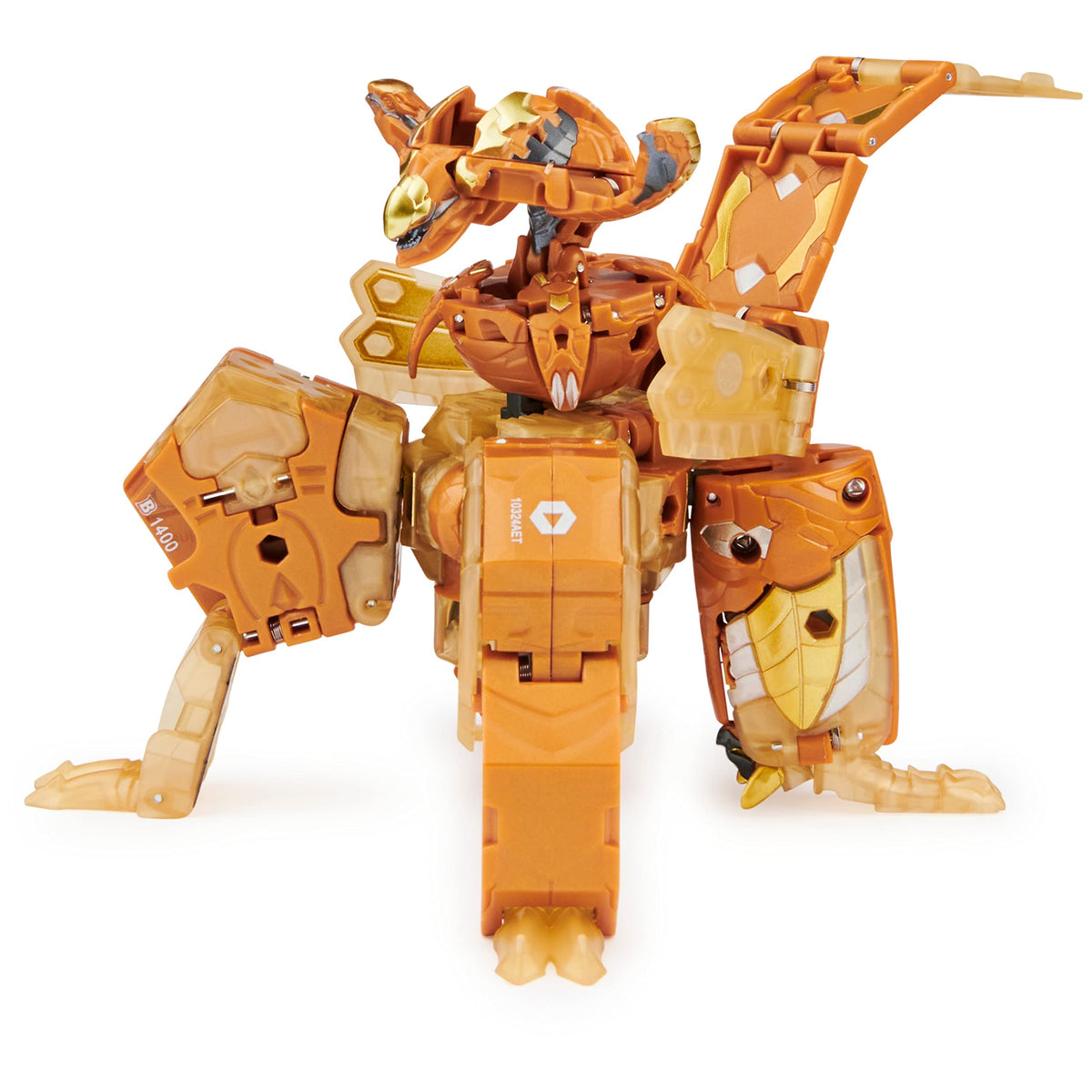 Bakugan Amphrog geogan ready for fast, strategic flips during play.
