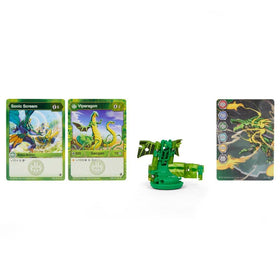 Bakugan Geogan Viperagon with translucent details ideal for display and play.