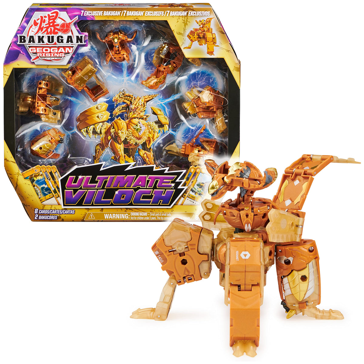 Bakugan Ultimate Viloch transformation in action for epic, battle-ready play.