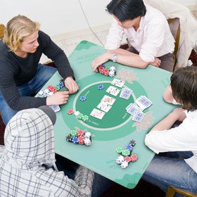BALAPET Mahjong mat anti-slip bottom for stable play.