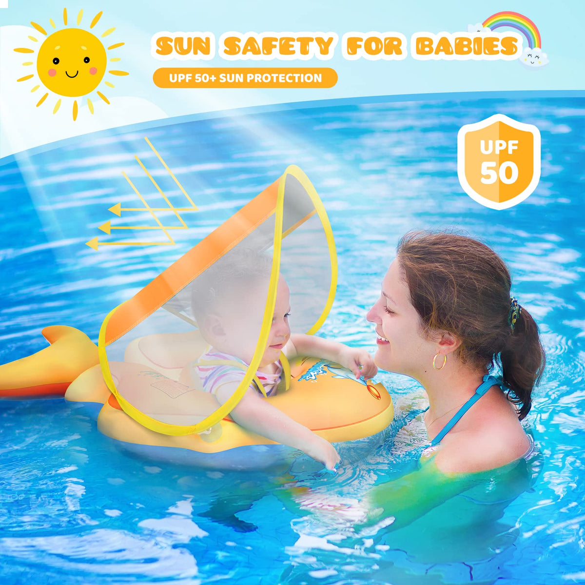 Balhvit detachable canopy design provides versatile sun protection
