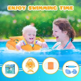 Balhvit built-in bells and marine toys entertain little swimmers