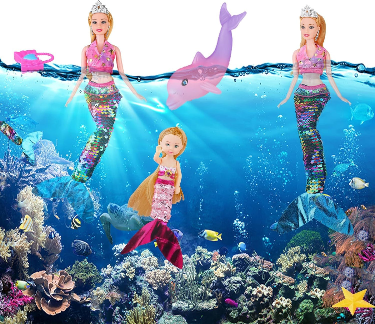 Baljinder gift-ready mermaid playset perfect for celebrations