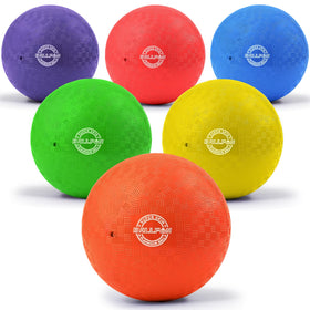 BallFUN 8.5-inch dodgeballs pack for outdoor play and family games.