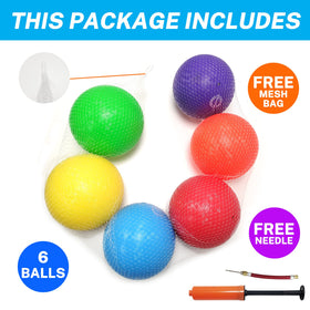 BallFUN dodgeballs for versatile indoor and outdoor play.
