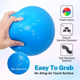 BallFUN non-toxic materials ensure safe, odor-free sports fun.