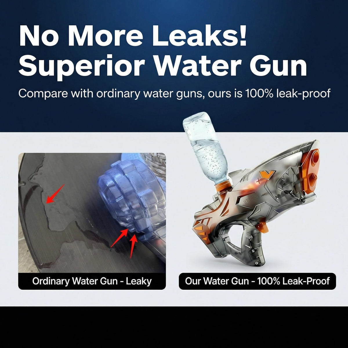 Balyeoseol leakproof construction prevents drips during battles.