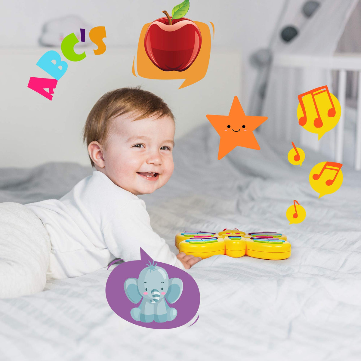 Recommended for ages 3+, helping families choose engaging educational toys.