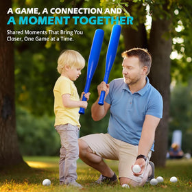 Bright BAMMAX set colors promoting outdoor play and easy setup.
