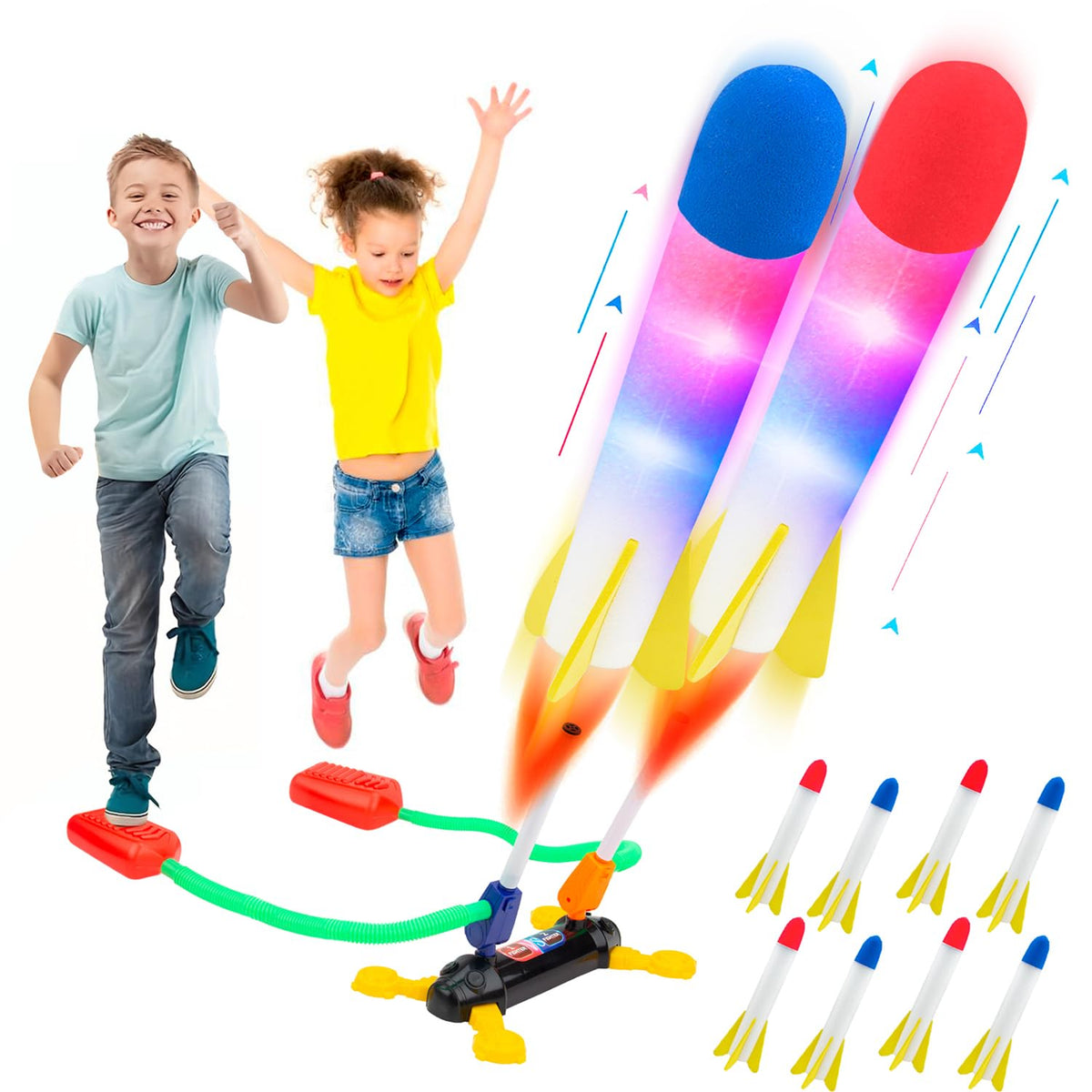 BananMelonBM Rocket Launcher kids-assembly: quick setup for family outdoor play.