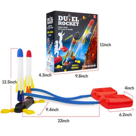 BananMelonBM Rocket Launcher two-player-duel-action: encourages friendly competition and teamwork.