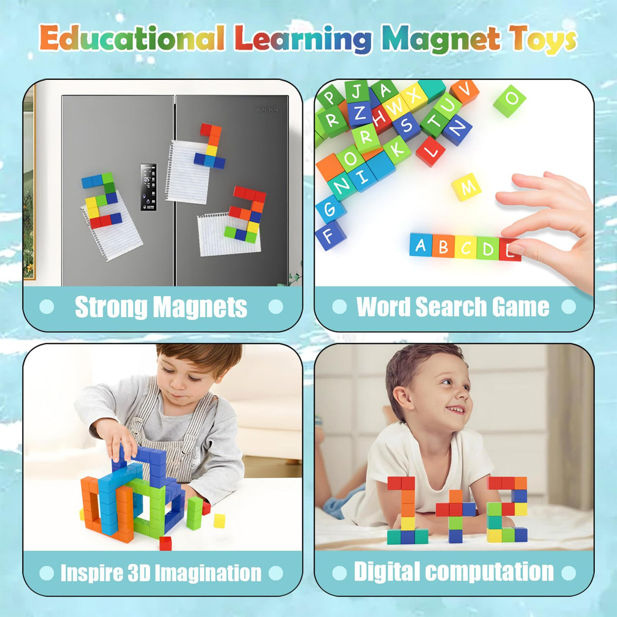 BananMelonBM bright-colors-educational-toy enhances color recognition and early math.