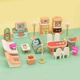 BananMelonBM bathroom toys invite tidy-up and routine-themed storytelling during playtime.