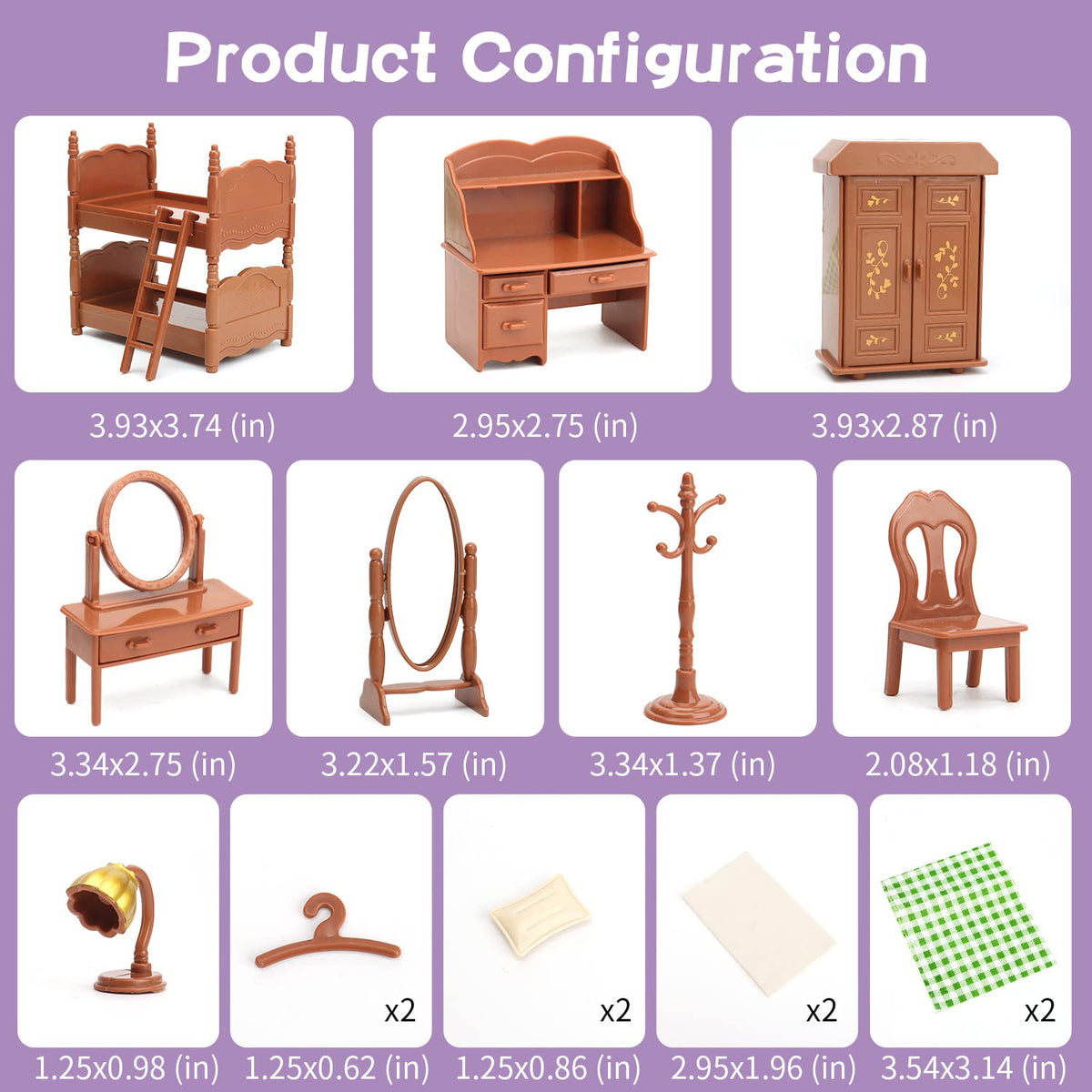 BananMelonBM dressing table and desk promote fine motor skills during pretend routines.