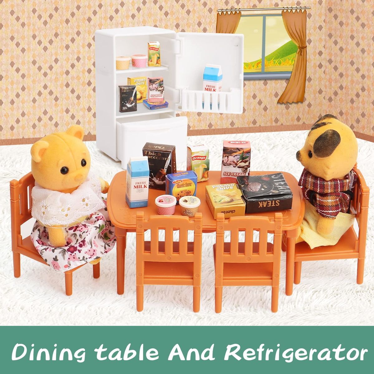 BananMelonBM miniature dishes and utensils to enhance kitchen setups