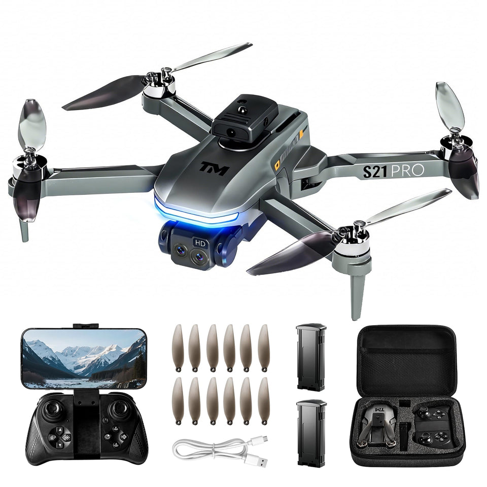BananMelonBM drone with 2K camera captures crisp aerial photos and smooth footage.