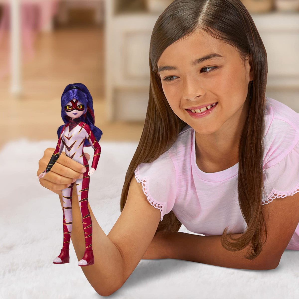 Bandai 26cm Miraculous doll suitable for display and play.