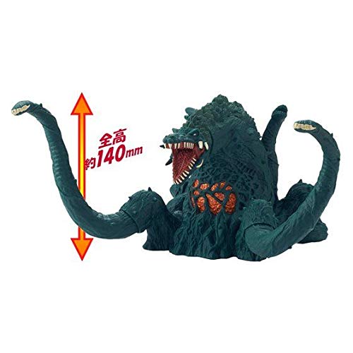 Bandai Biollante Sofvi figure displayed as a shelf centerpiece