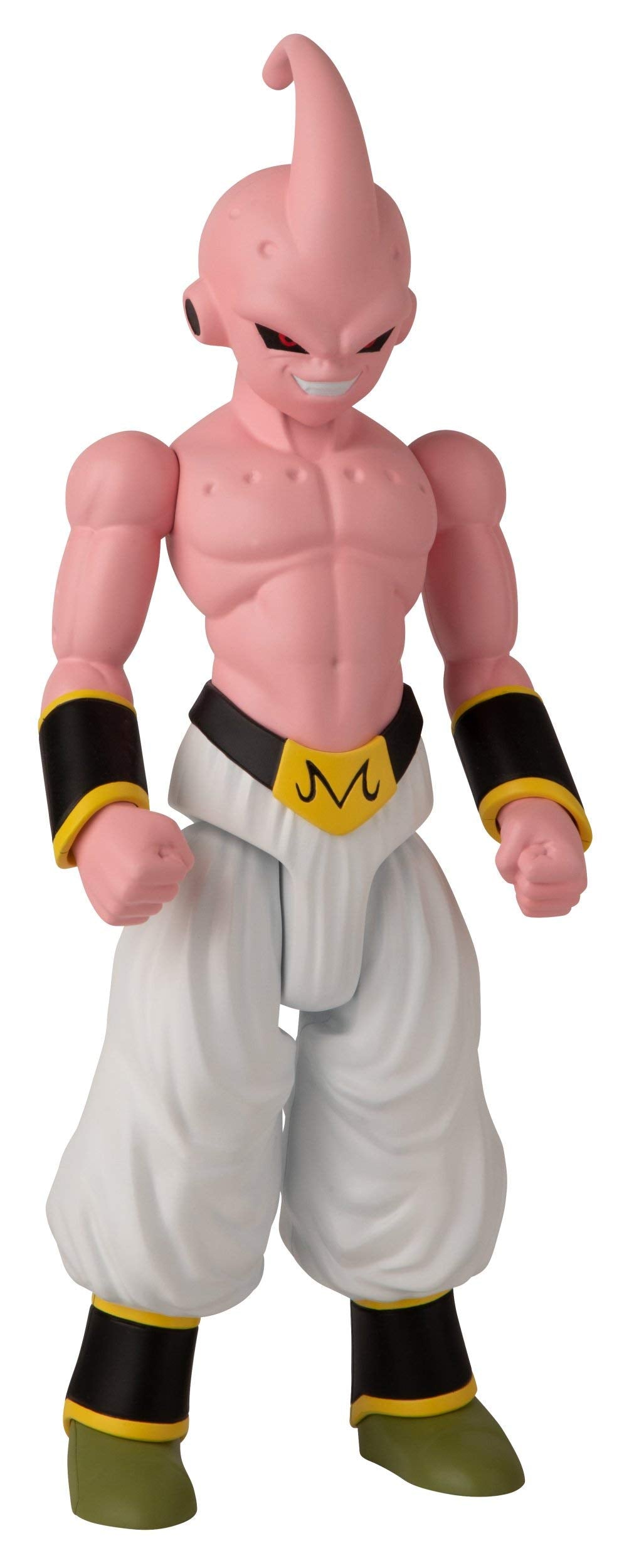 Bandai Dragon Ball Limit Breaker Majin Buu articulation details enable versatile posing.