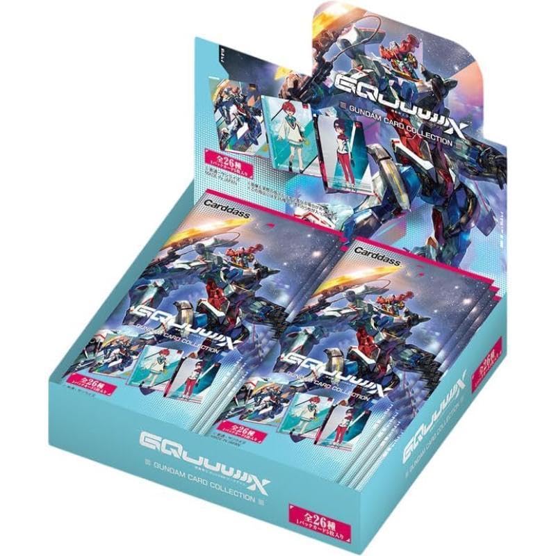 Bandai Gundam Card Collection Box with 20 packs for enthusiasts and collectors