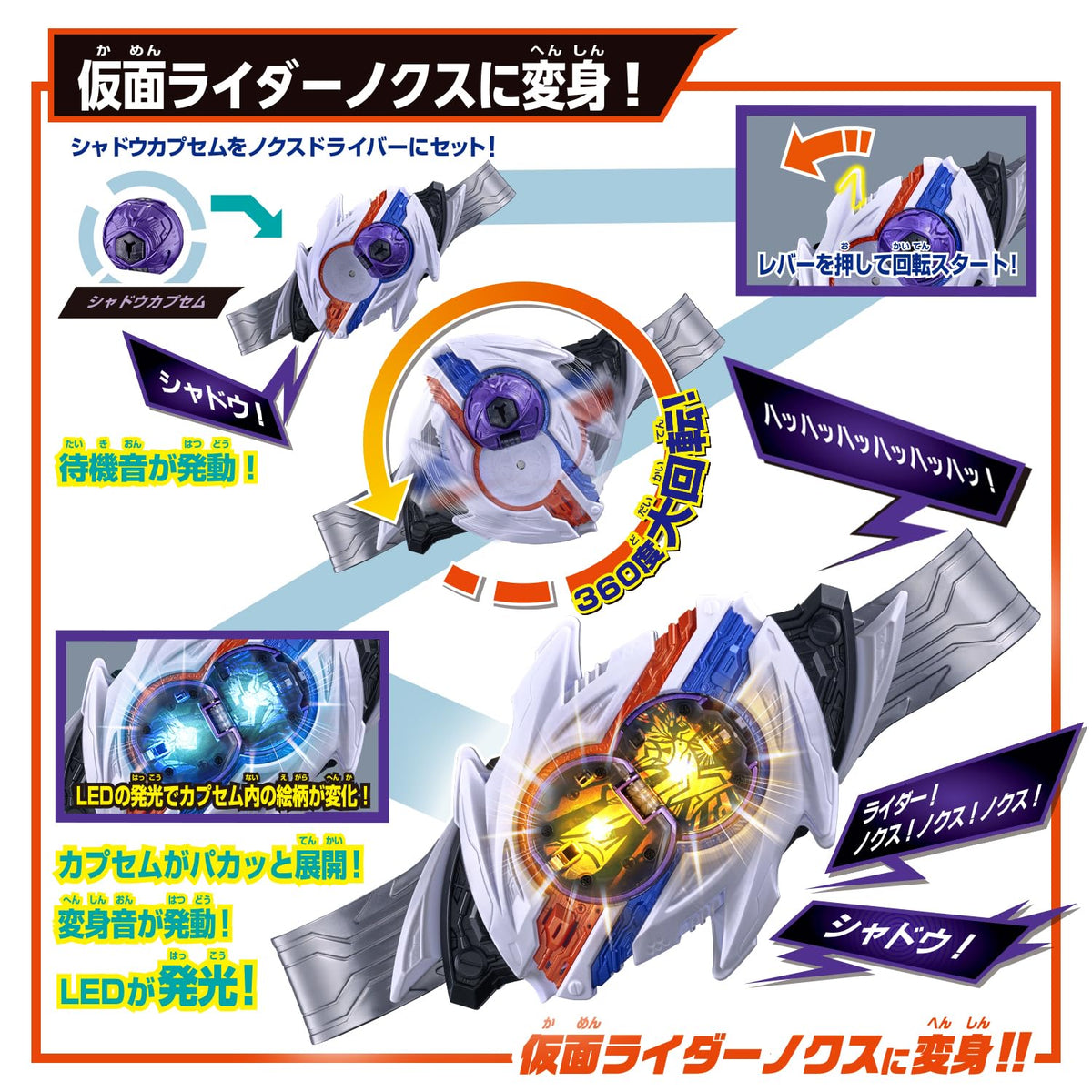 Bandai Kamen Rider Zeztz Nox Driver compact design fits comfortable cosplay