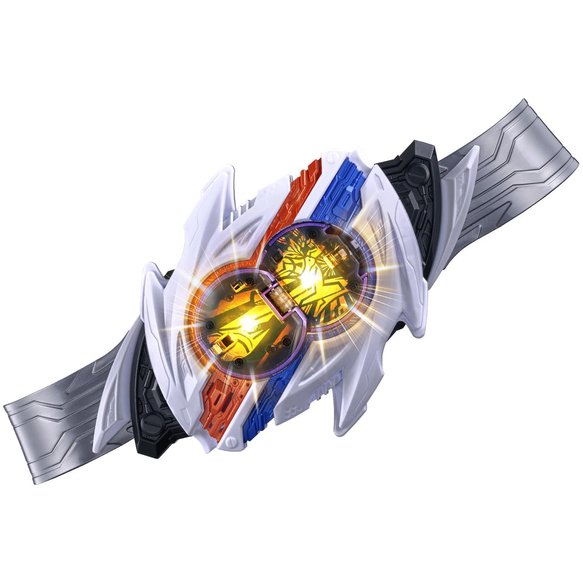 Bandai Kamen Rider Zeztz Nox Driver front view for authentic cosplay use